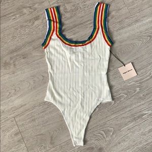 Rainbow bodysuit